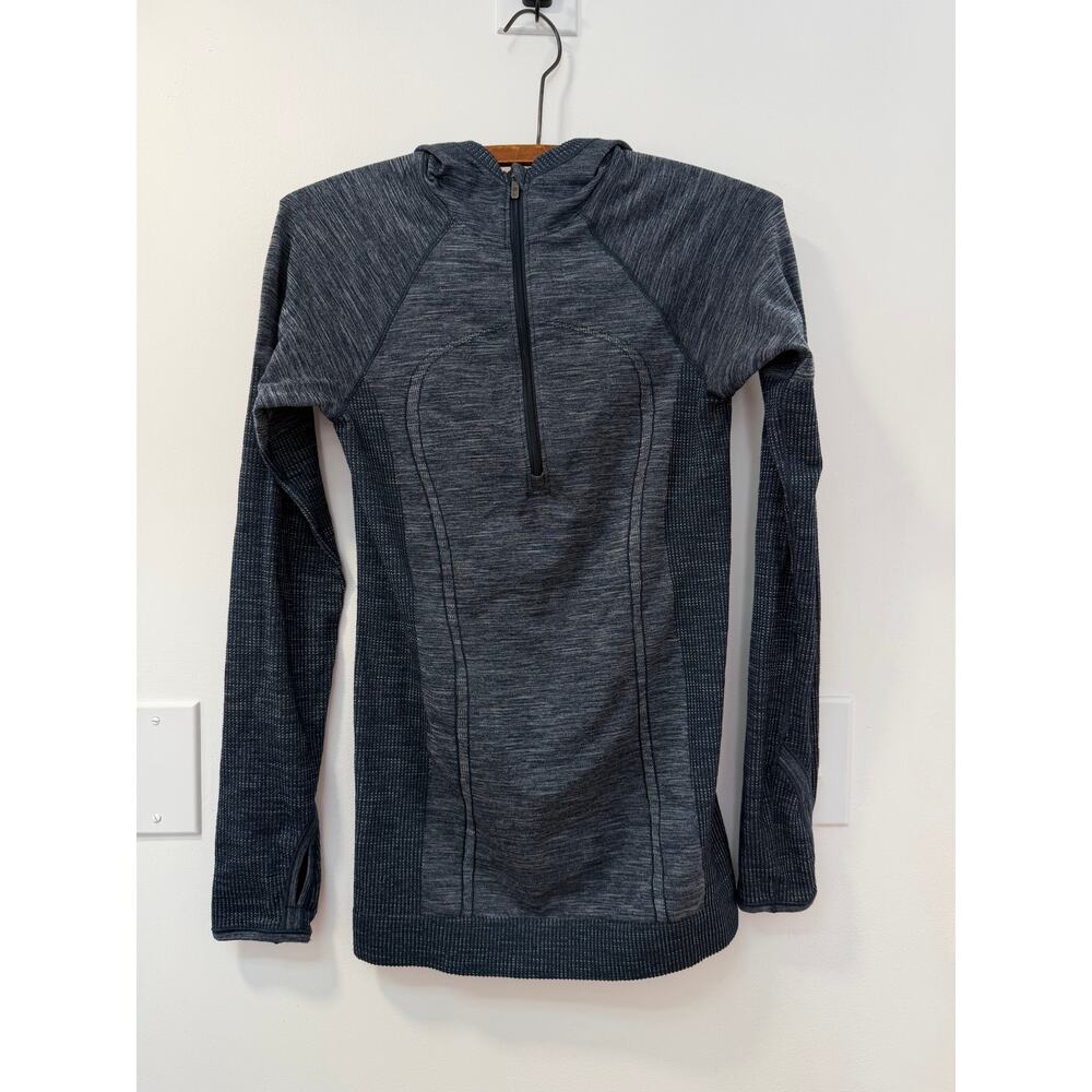 Lululemon Swiftly Wool 1/2 Zip Hoodie Size 6
